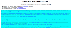 Desktop Screenshot of lakdiva.net
